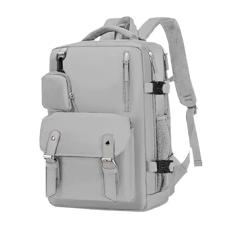 Mochila Feminina 40x30x20 Cabine cinza