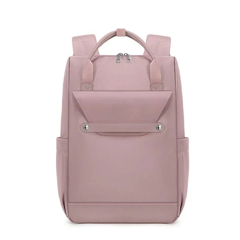 mochila cor de rosa feminina commuter