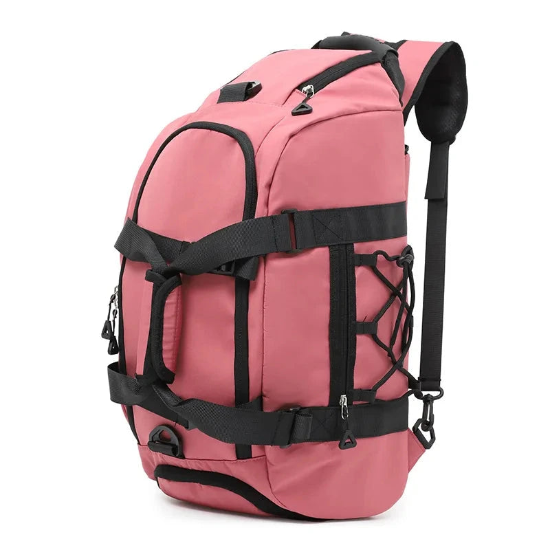 Mochila Fitness Conversível rosa
