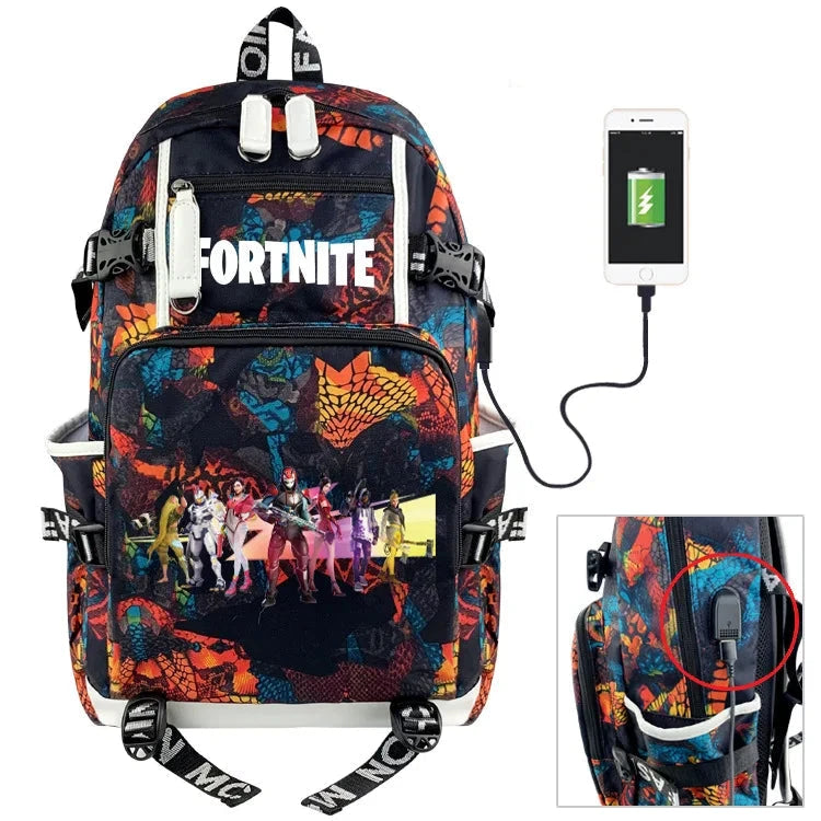 Mochilas escolares do Fortnite