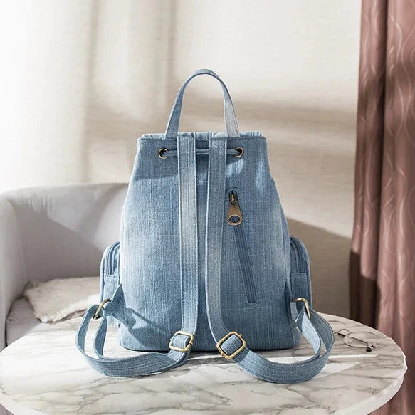mochila ganga senhora jeans