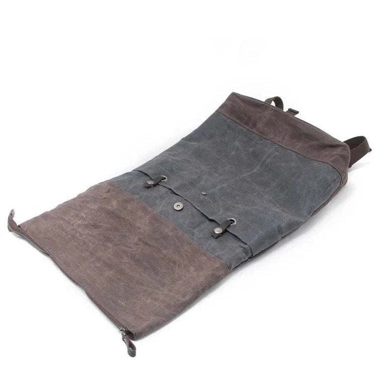mochila heritage estilo retro roll top