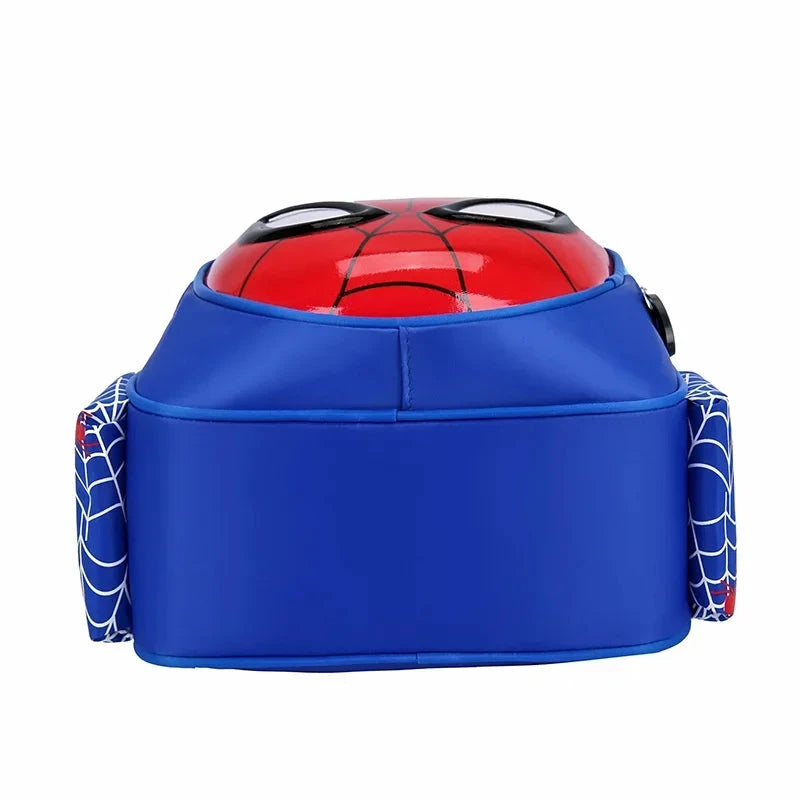 Mochila Homem-Aranha 3D azul