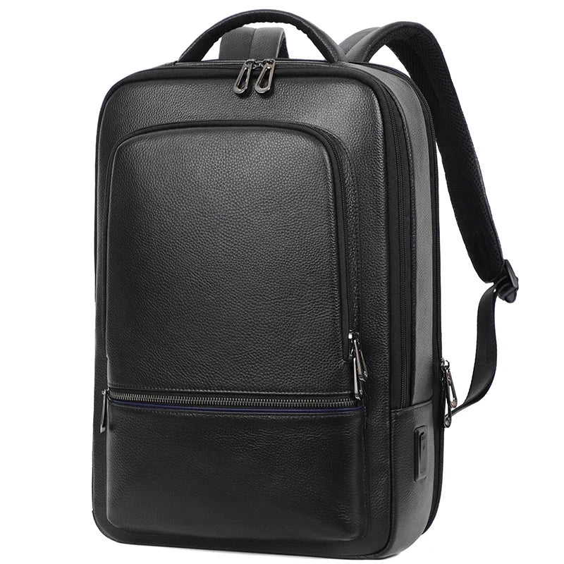 Mochila Homem Trabalho Pele