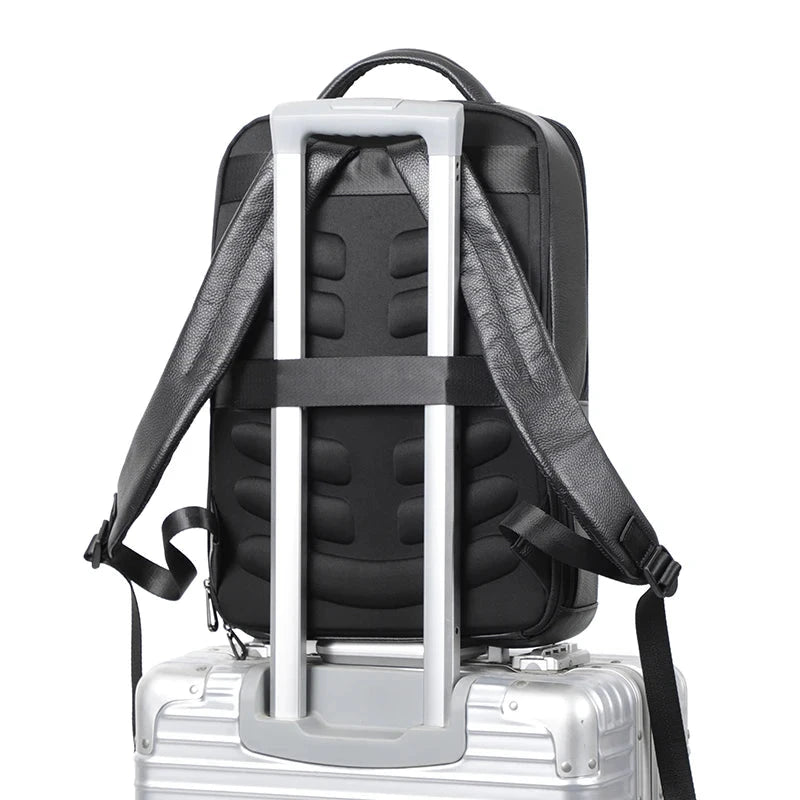 Mochila Homem Trabalho Pele viagem