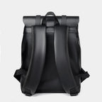 mochila impermeavel minimalista preto