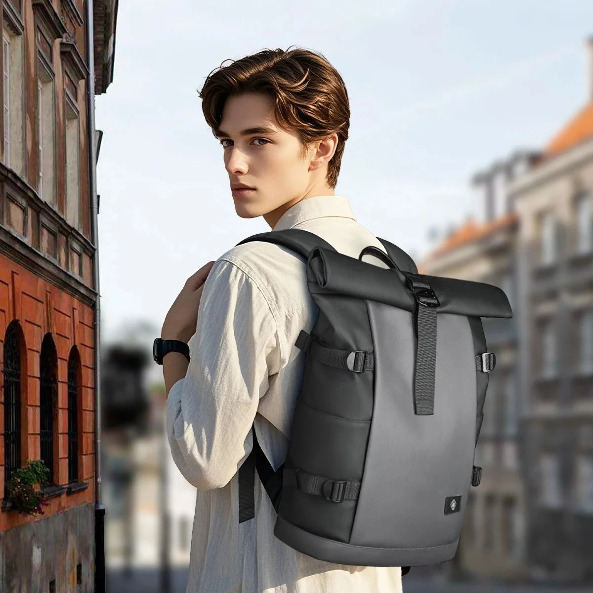 Mochila Impermeavel Roll-Top