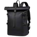 Mochila preta Impermeável Rolltop