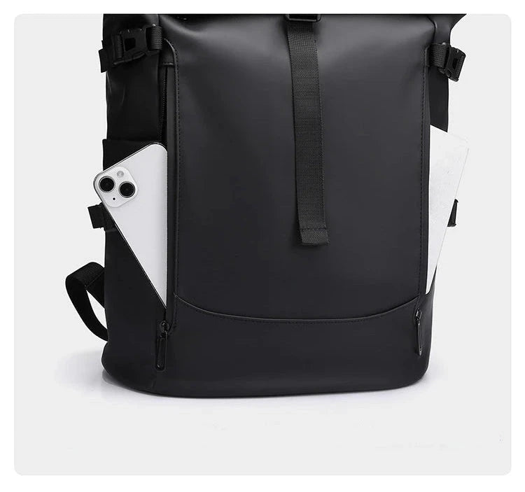 Mochila Impermeavel Rolltop preto