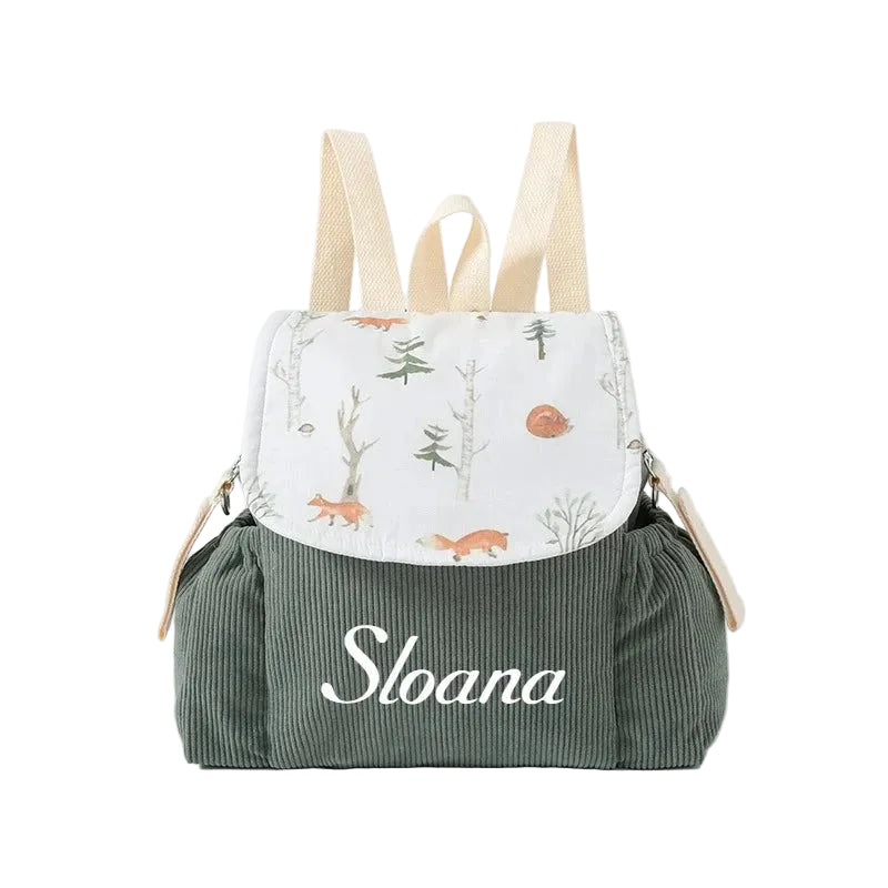 Mochila Infantário Personalizável com Nome Bordado