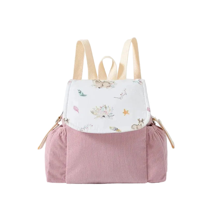 Mochila Infantário Bebe Personalizável com Nome Bordado