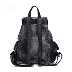 Mochila Feminina Jeans denim