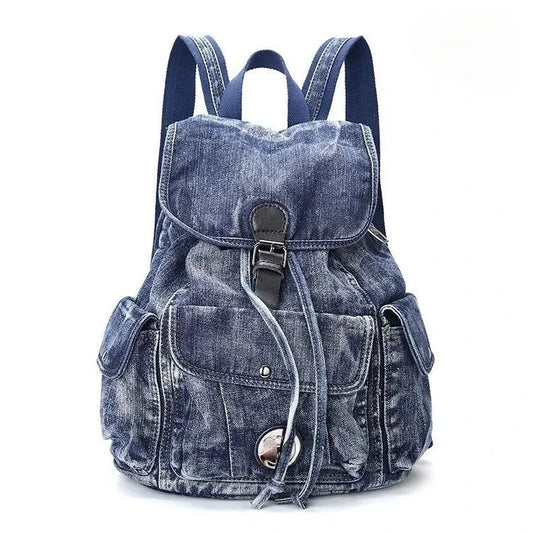 Mochila Jeans Feminina