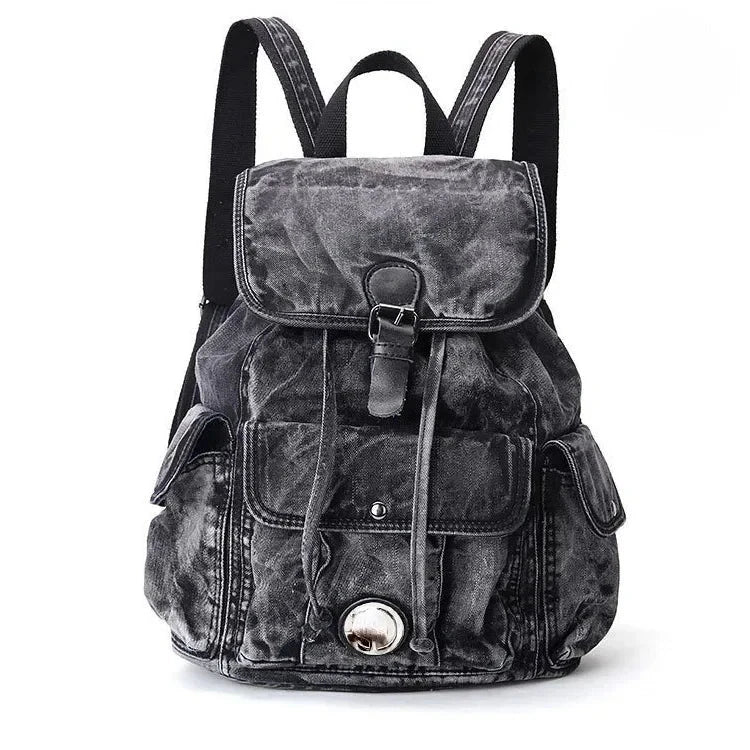 Mochila Jeans Feminina preta