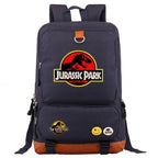 mochila escolar jurassic