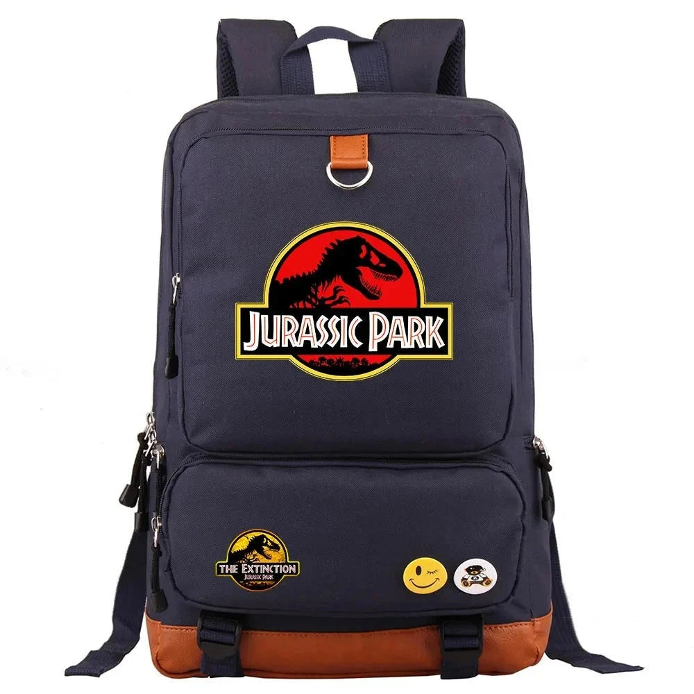 mochila escolar jurassic