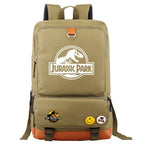 mochila jurassic park escolares