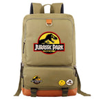 mochila jurassic park escolar crianca
