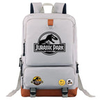 mochila jurassic park escolar