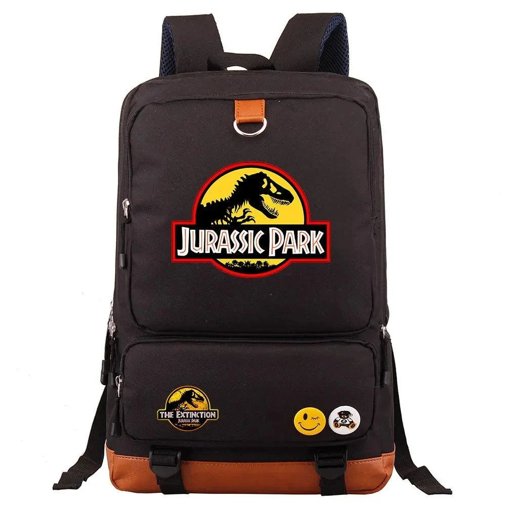 mochila jurassic park escolar escola