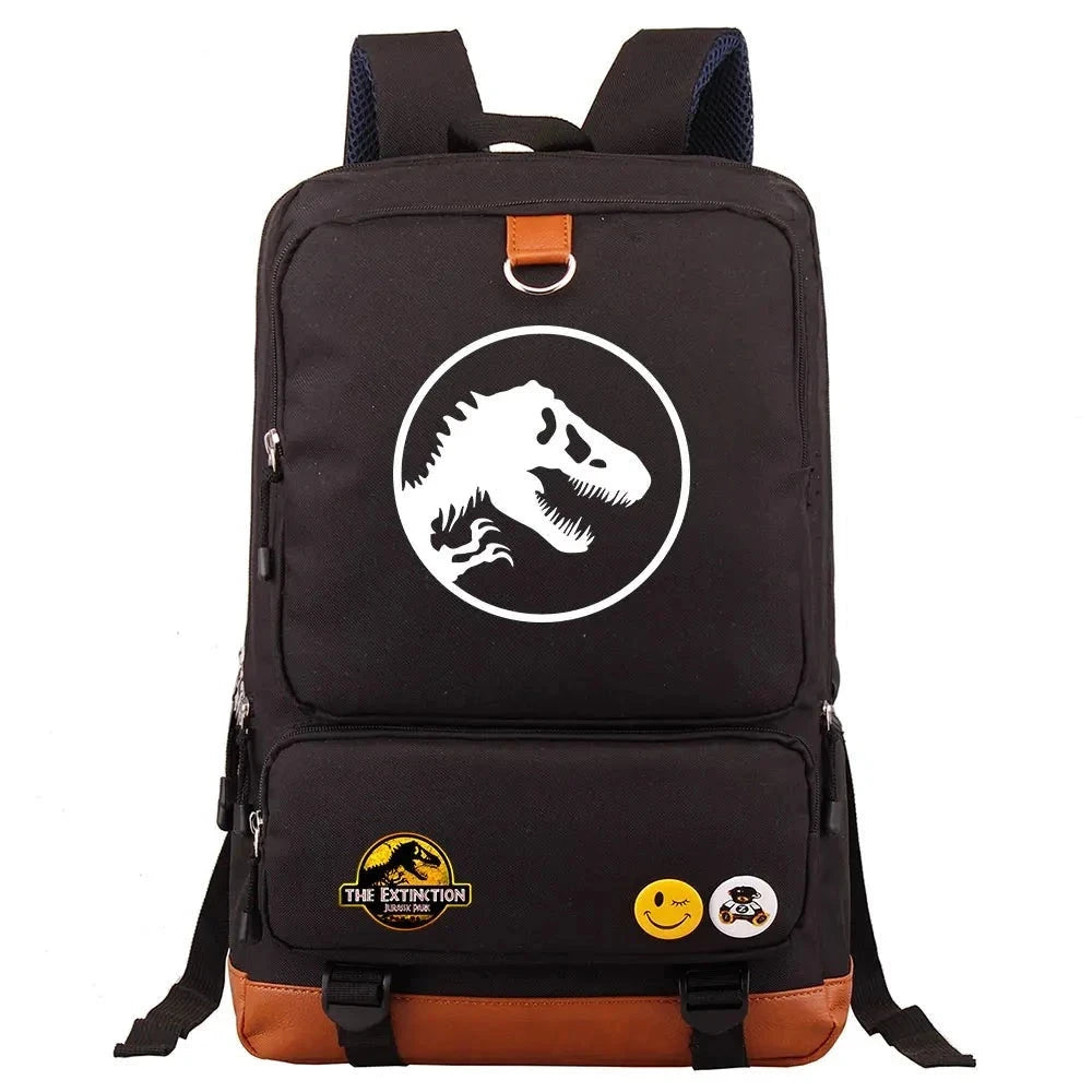 mochila escolar jurassic park