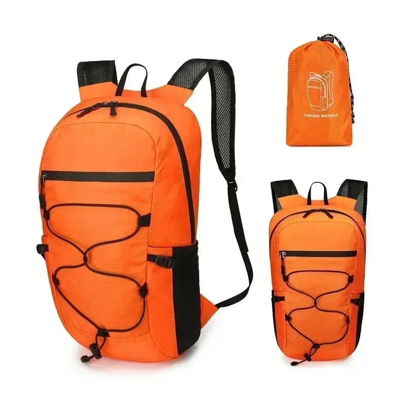 Mochila Leve Dobrável 20L viagem