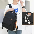 mochila lifestyle impermeável homem