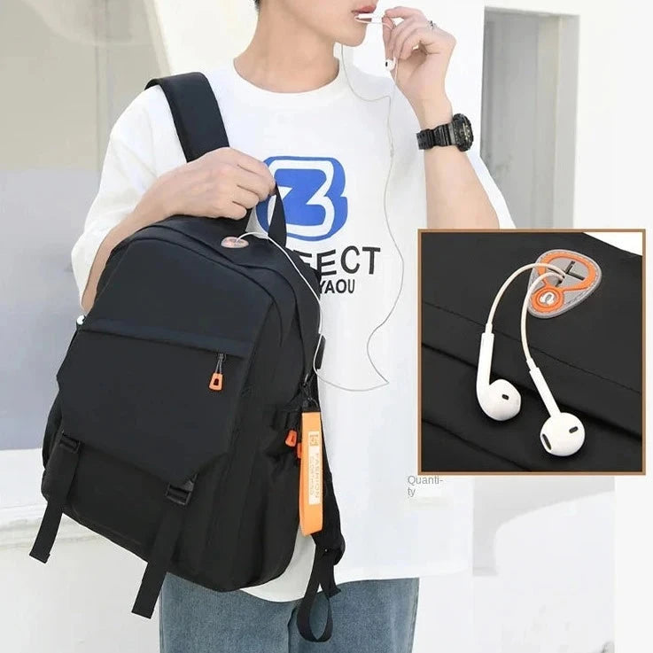 mochila lifestyle impermeável homem