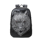 Mochila Lobo com Tachas