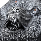 Mochilas com Lobo com Tachas
