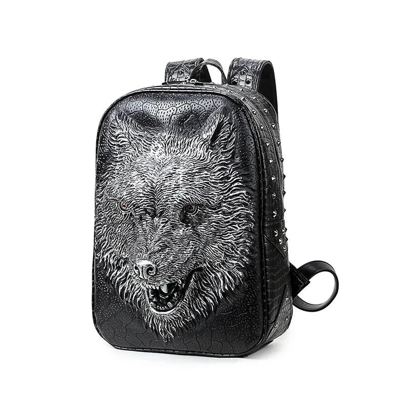 Mochila Lobo Tachas
