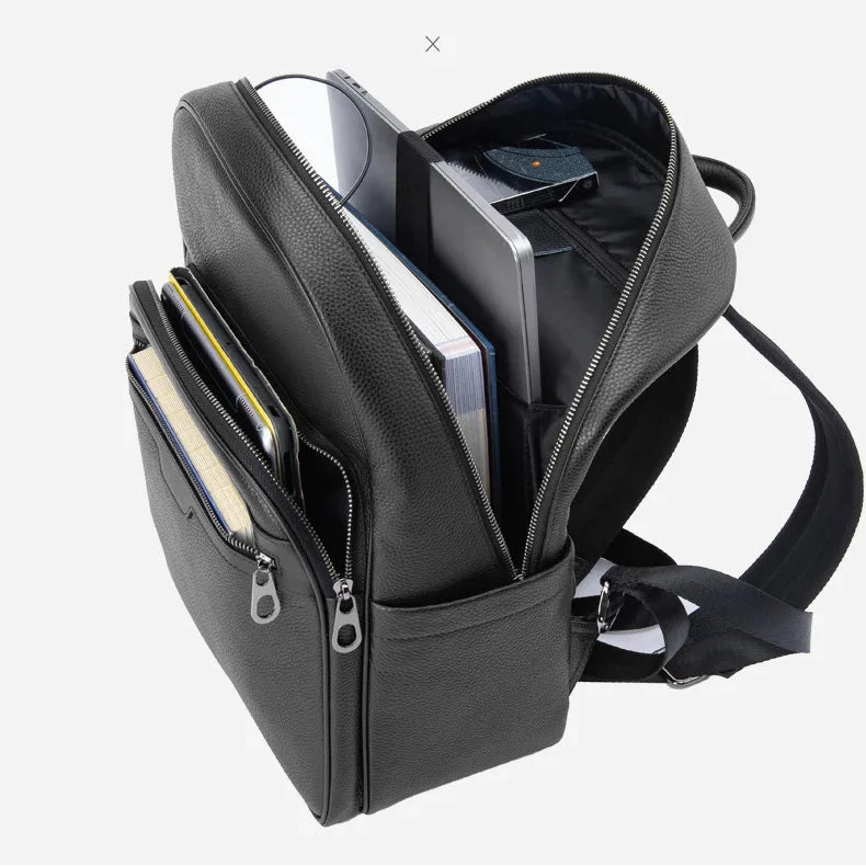 mochila homem de couro