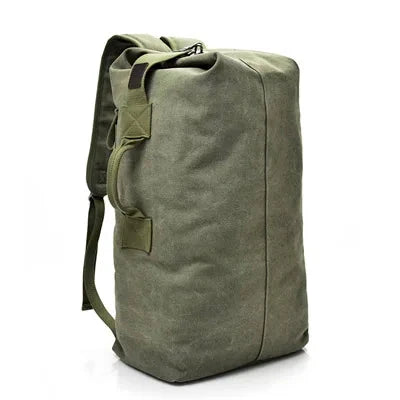 Mochila Masculina de Lona militar