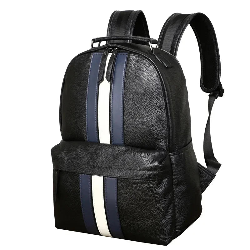 mochila masculina em pele