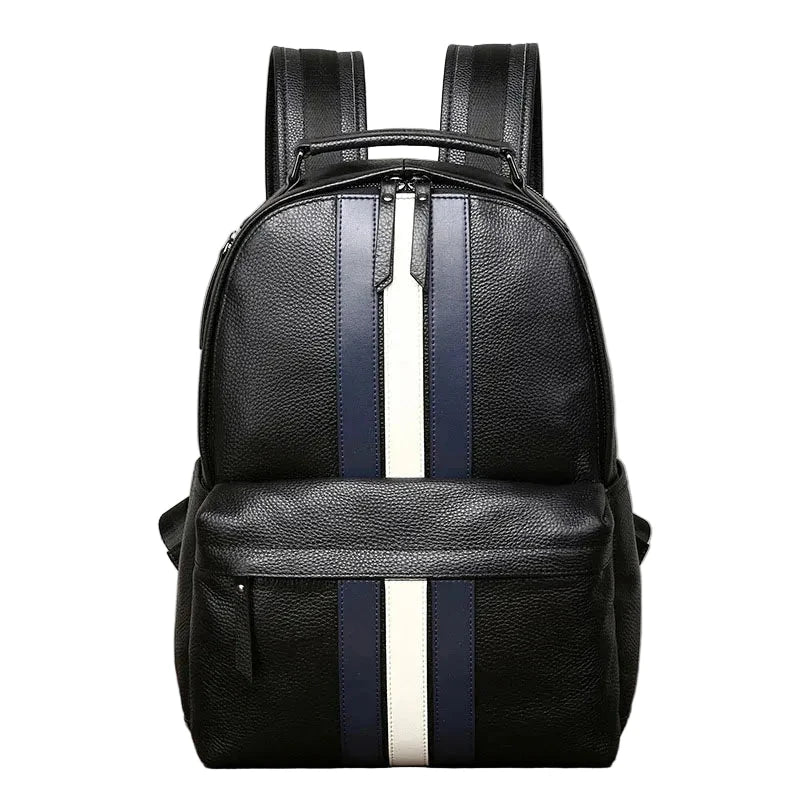 mochila masculina pele