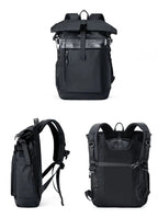 Mochila Roll Top Masculina preta