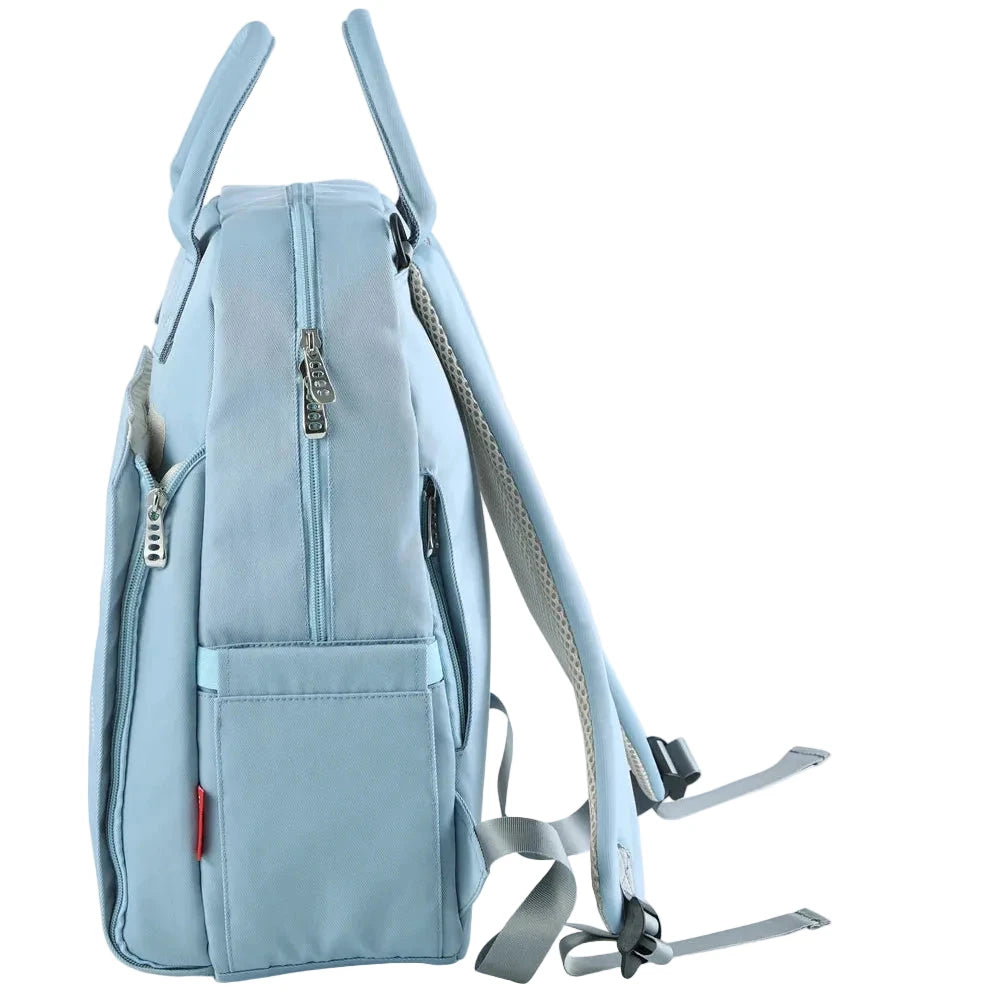 mochila maternidade de bebé muda fralda