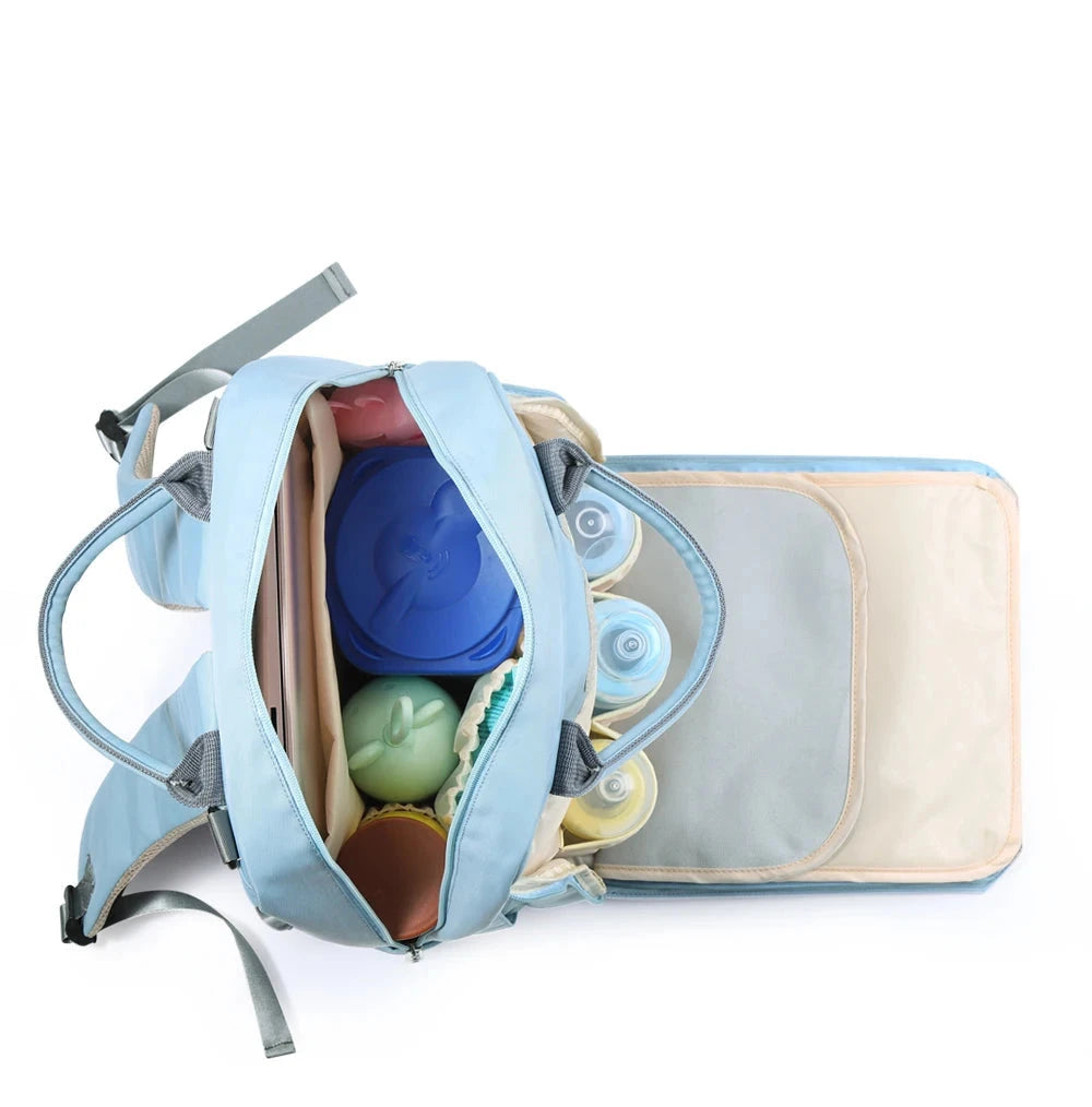 mochila maternidade bebé muda fraldas
