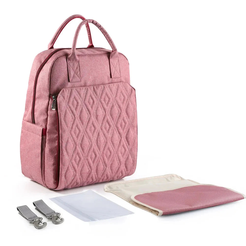 mochila de maternidade de bebé muda fralda