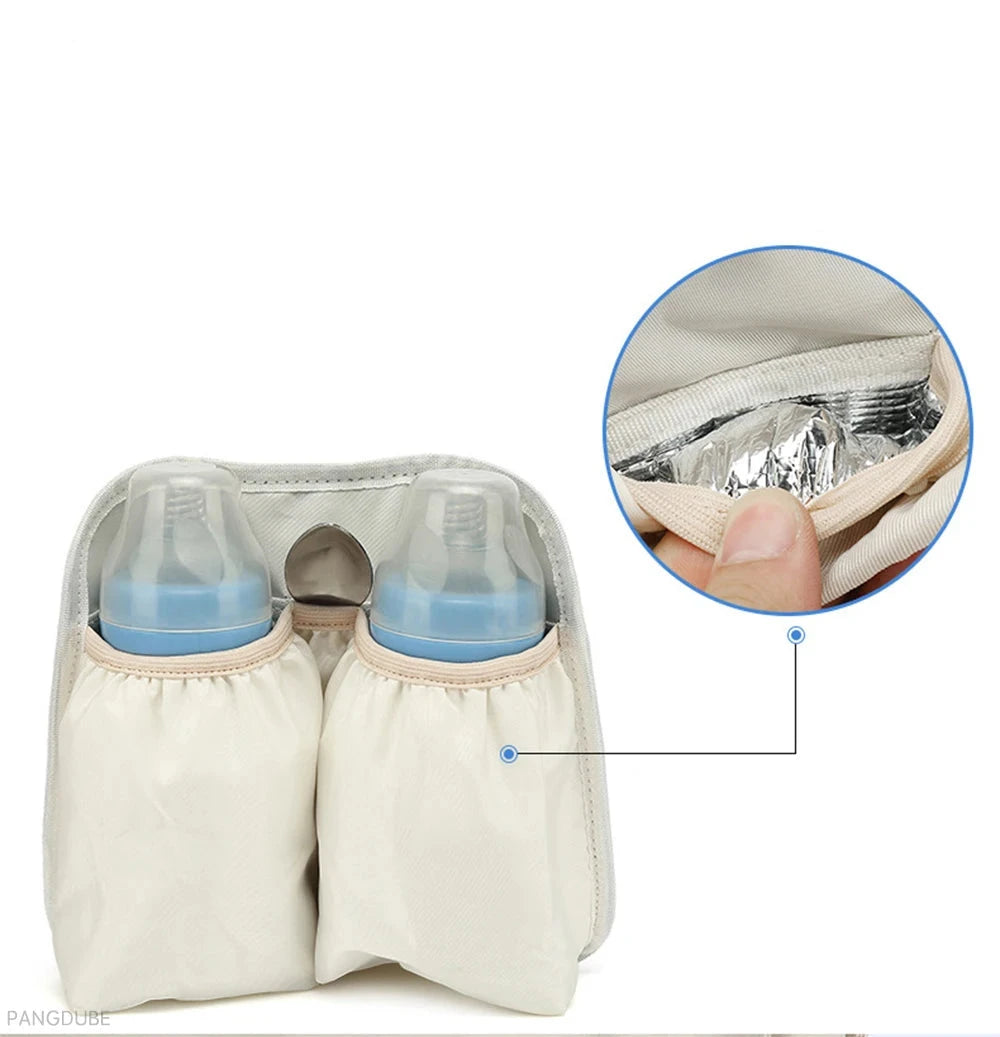 Mochila Maternidade Feminina biberoes
