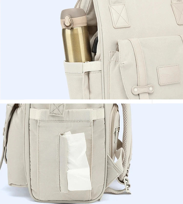 Mochila Maternidade Feminina com usb