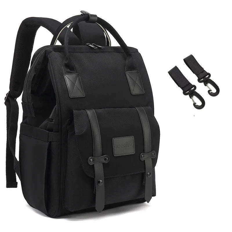 Mochila Maternidade Feminina preta