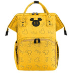 Mochila do Mickey Maternidade amarela