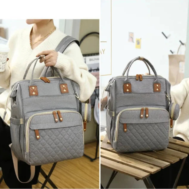 Mochila Muda Fraldas Maternidade mulher