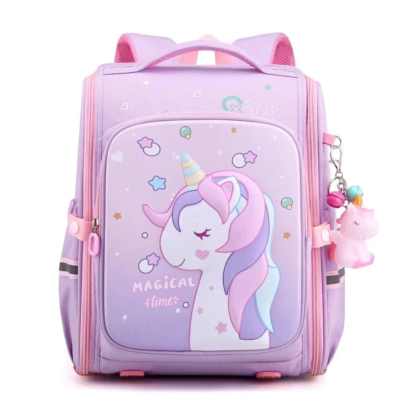 mochila menina unicornio para escola