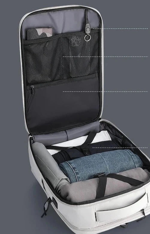 mochila minimalista para computador 17.3 cabine