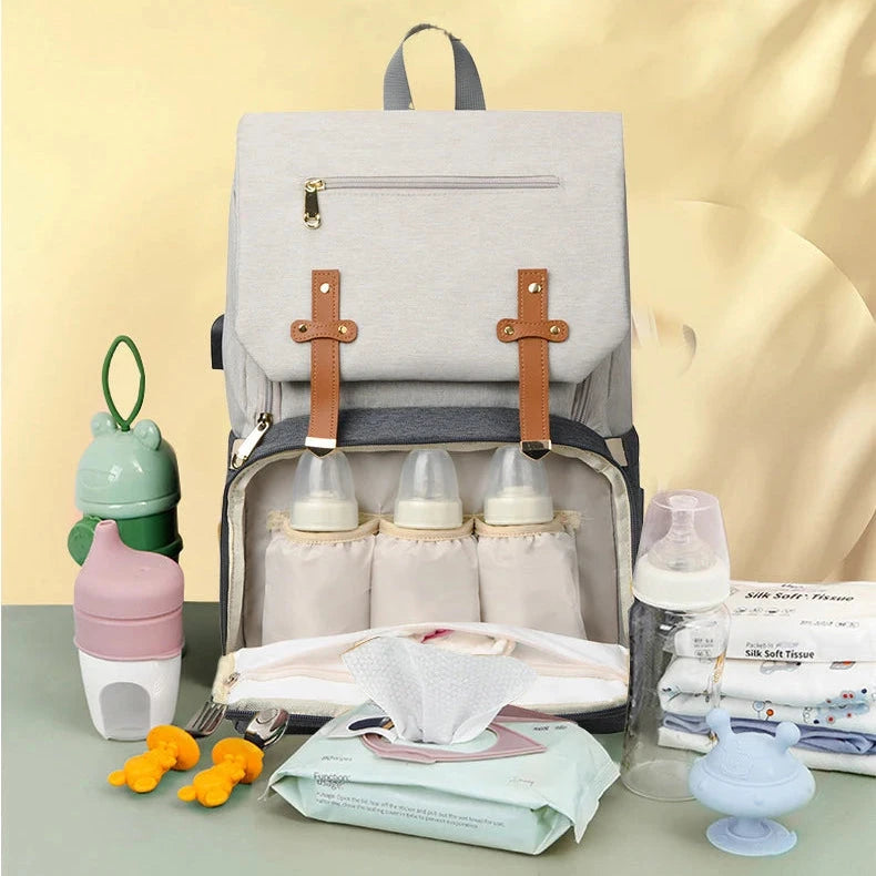 mochila muda fraldas para bebe de maternidade
