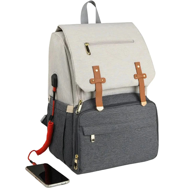 mochila  de maternidade muda fraldas para bebé