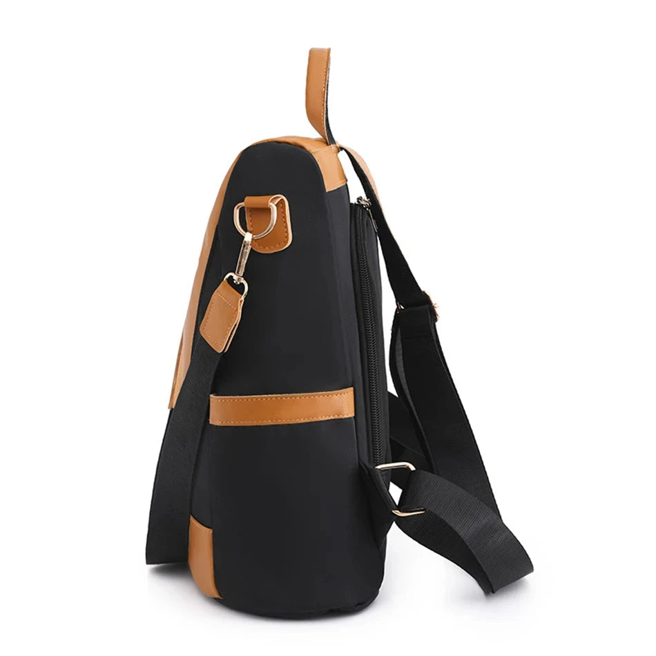 Mochila Mulher Anti-Roubo preta