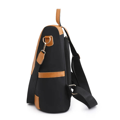 Mochila Mulher Anti-Roubo preta